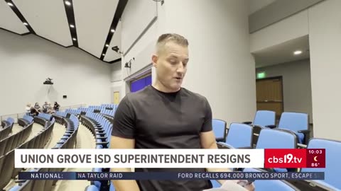 Union Grove ISD board accepts resignation of superintendent amid investigation