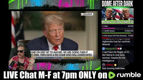 Trump & Maria Barteromo Interview