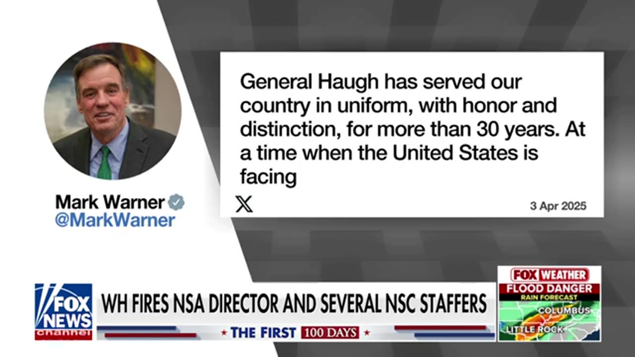 Trump fires NSA leadership in ‘significant’ national security shakeup