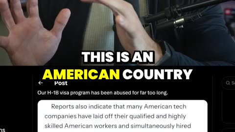 Trump SLAPS 100K Fee on Tech Firms REPLACING Americans