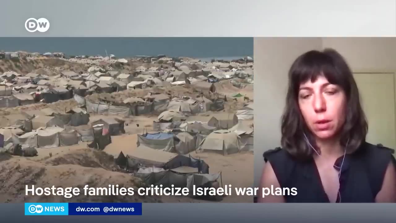 Mass protest in Israel against Netanyahu's Gaza City occupation plan | DW News