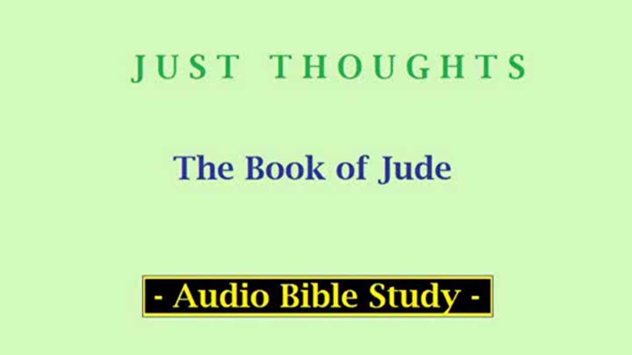 Just Thoughts - The Book of Jude (2013) Retro