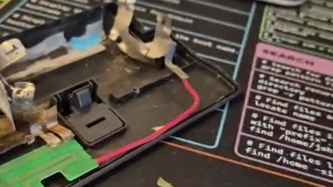 Removal of Panasonic CGR-H703 Internal Batteries