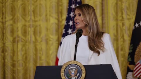 WATCH: First Lady Melania Trump's Must-See Mother's Day Message