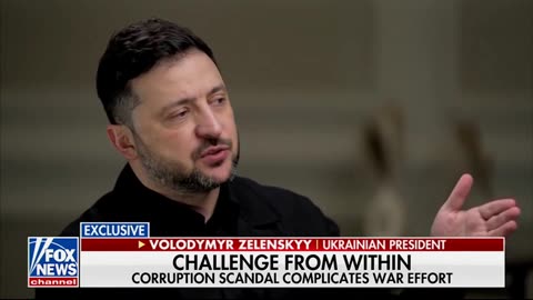 Bret Baier Presses Zelenksyy About Ukrainian Corruption