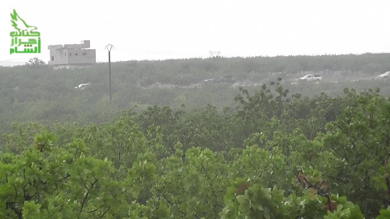 Syrian War Rebels IED attack on regime convoy (Ahrar al-Sham) in N. Hama 2012.05.14