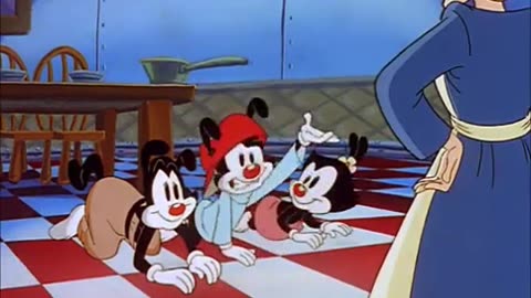 "I'd Say We Deserve a Spanking" Animaniacs Season 3 Episode 9 The Sound of Warners/Yabba Dabba Boo