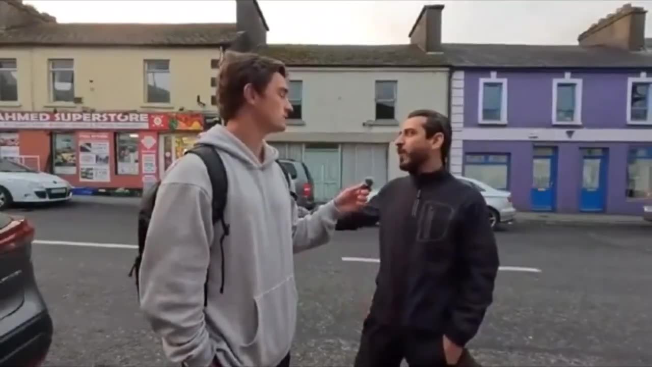 Migrant says he was brought to Ireland by the UN and he receives €500 in welfare every week.