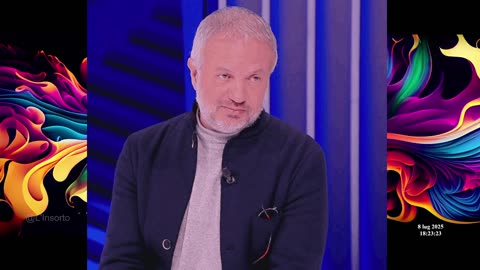 Claudio Borghi Aquilini Intervista radio non si parla più dello spread 08-07-2025