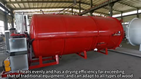wood vacuum drying equipment