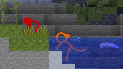 Lush Caves - Animation vs. Minecraft Shorts EP 25 🎬❤️⏰👨‍👨‍👧‍👧