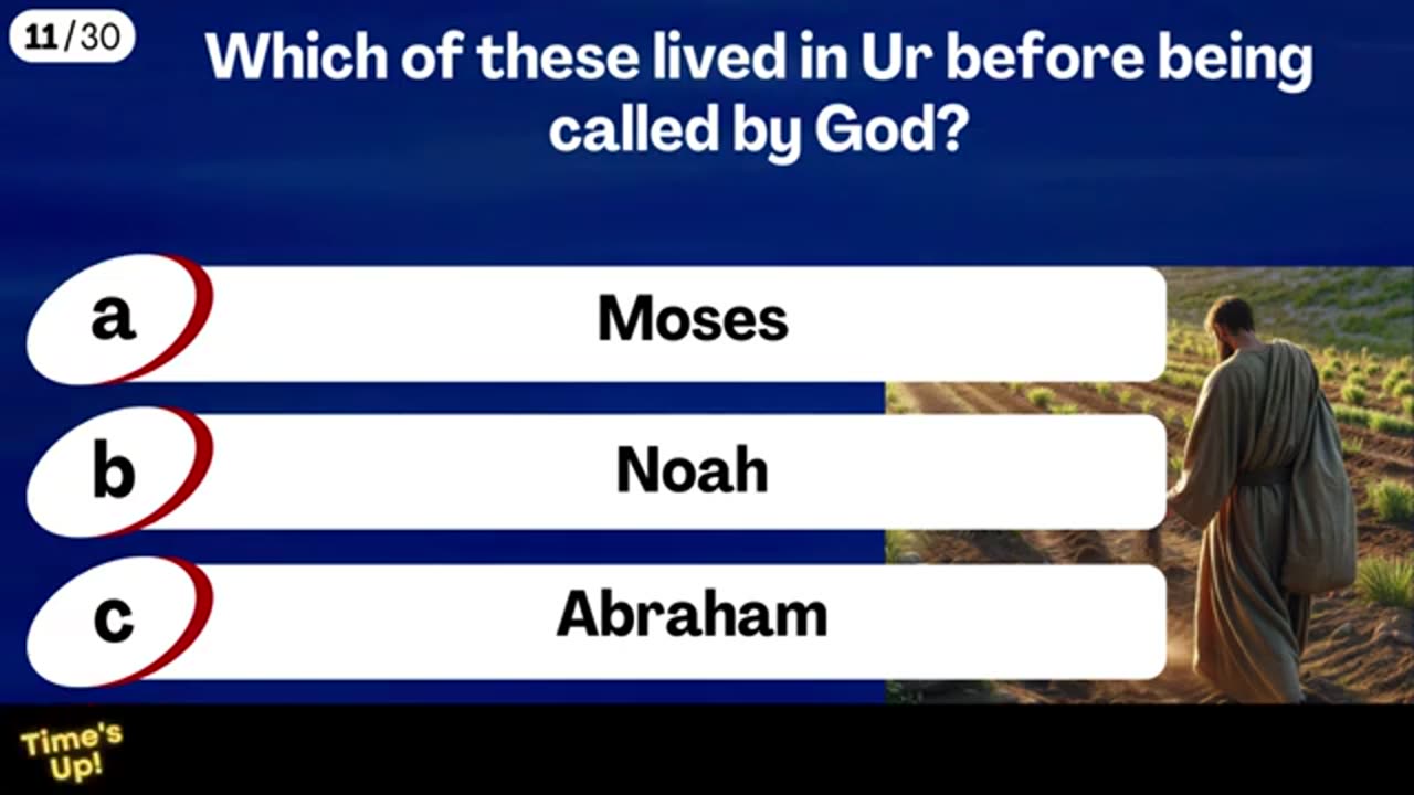 Bible Trivia Challenge: 30 Questions from Easy to Hard!
