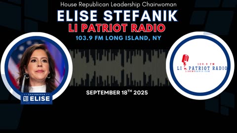 Elise on LI Patriot Radio 9/18