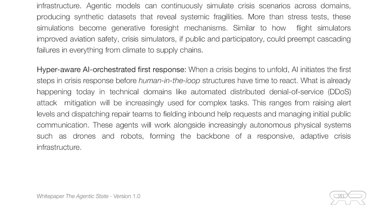 AI Governance and The Agentic State