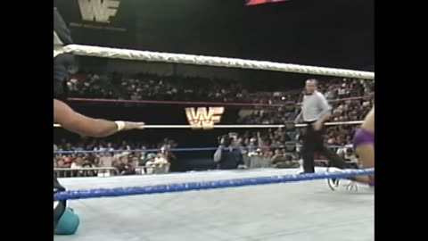 FULL MATCH; Roberts vs. Martel in pre-WrestleMania Blindfold Match; 