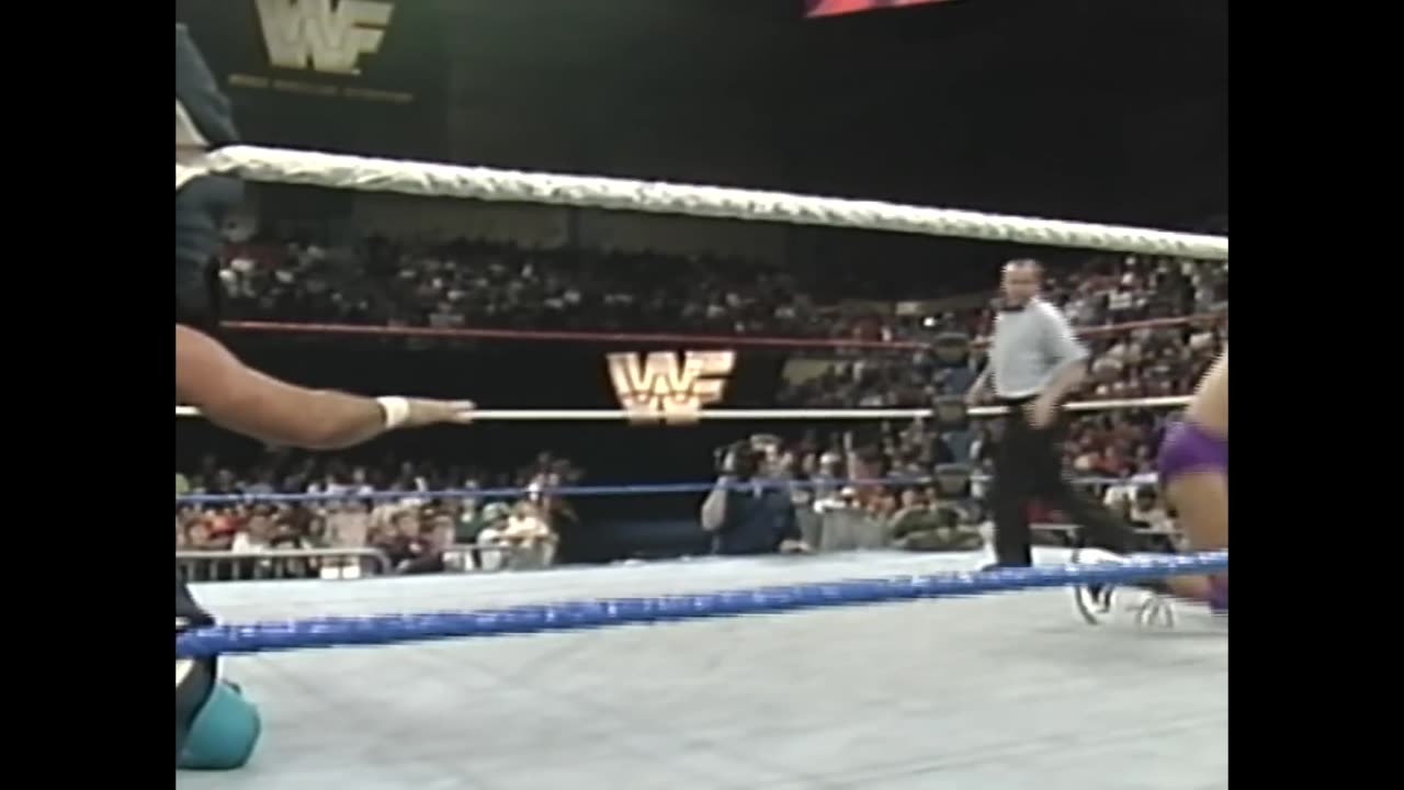 FULL MATCH; Roberts vs. Martel in pre-WrestleMania Blindfold Match;