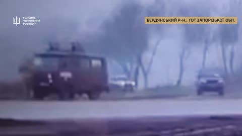 💥GUR: “Kadyrovtsi” near Berdyansk were trading diesel fuel - two explosions were heard.