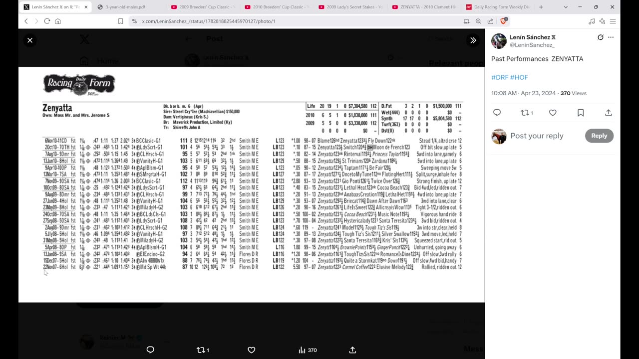 3 Handicapping Lessons From Studying Zenyatta's Career