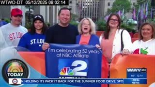 May 12, 2025 - Patty Sluder, With WTWO 52 Years, Featured on 'Today Show'