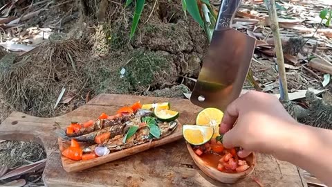 🔥 Cooking Fried Fish with Dabu-Dabu Chili Sauce 🐟🌶️