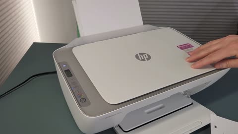 Unboxing & Setup: HP DeskJet 2855e All-in-One Wireless Color Printer