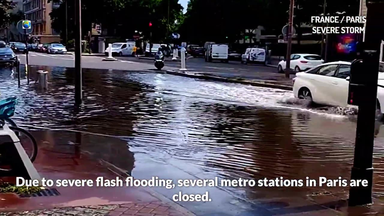 Alerte tempête en France : un terrible orage frappe Paris