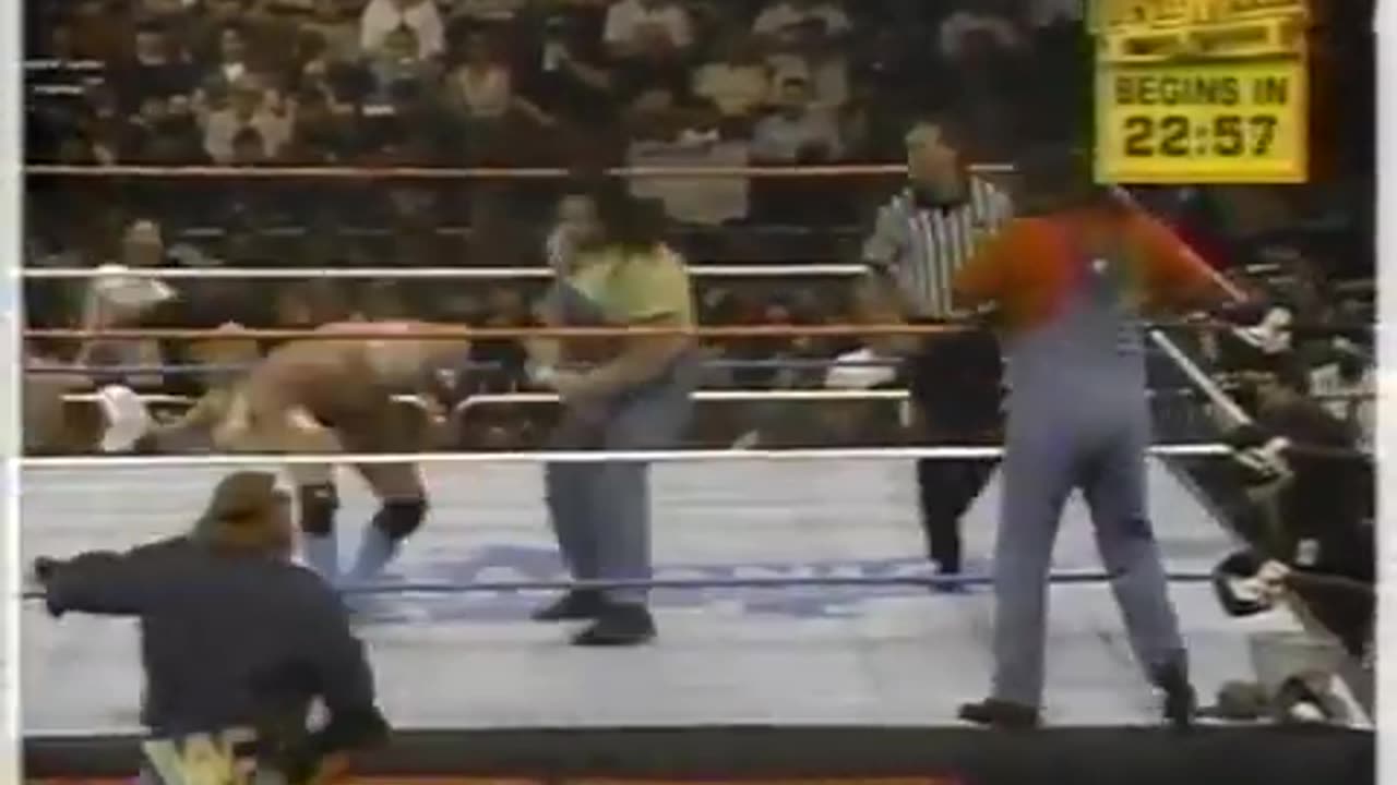 WrestleMania 12 free for all show