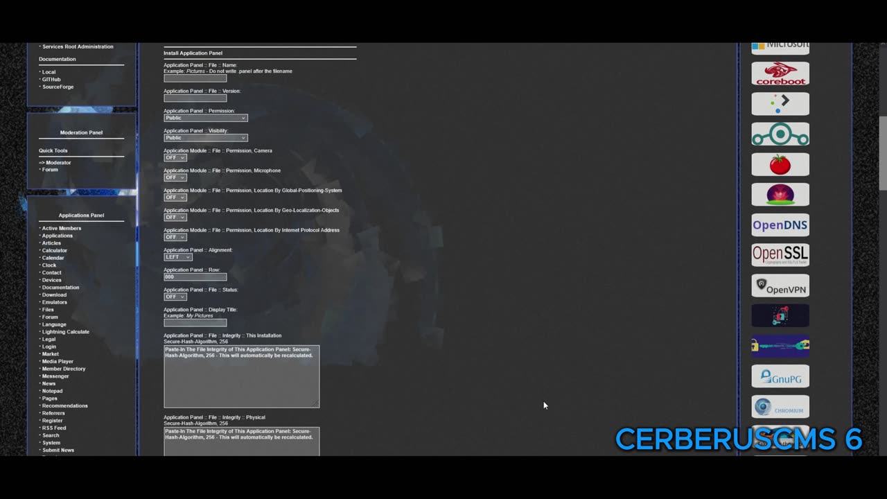 [2025-06-03] CerberusCMS - 6 - SVD - Application - Application Panels - Video File Part - 03 OF 04