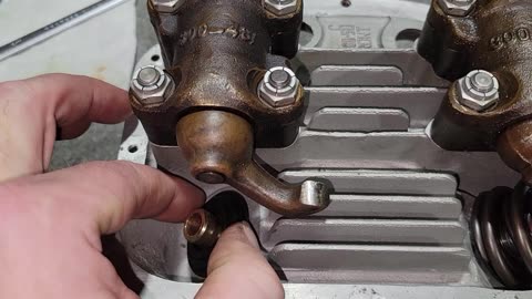 1956 Harley Davidson FLH Restoration Part 17, The Panhead valve train, high lift valve issue
