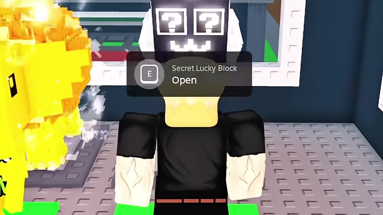 Secret lucky block in Steal A Brainrot #stealabrainrot #brainrot #roblox