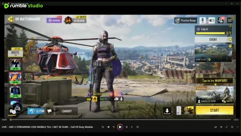 DAY 2 STREAMING COD MOBILE TILL I GET 5K SUBS - Call Of Duty Mobile LIVE
