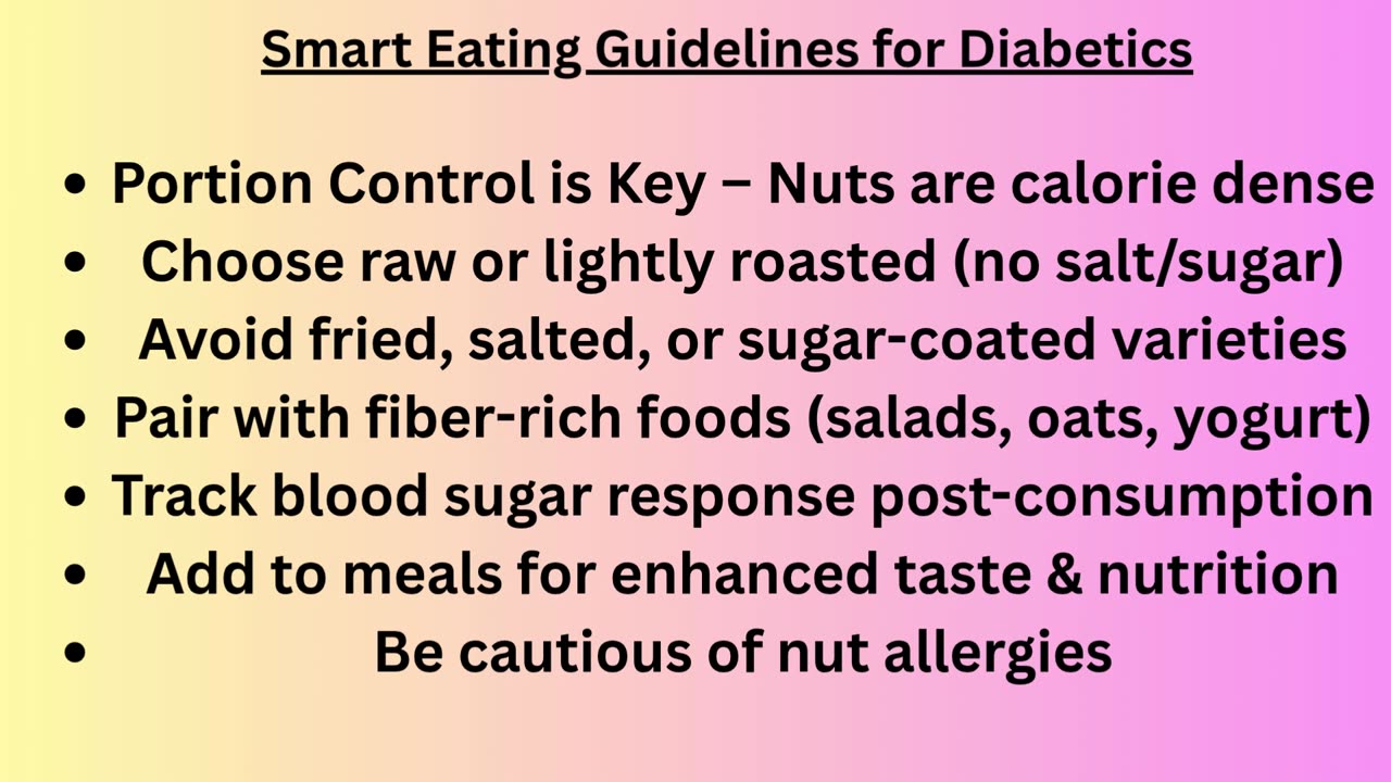 Best Nuts and Seeds for Diabetes : Smart Snacking