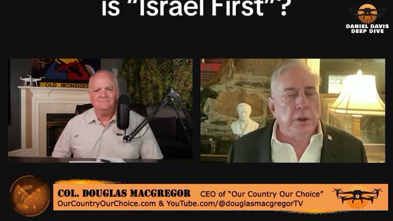 Col Douglas Macgregor ~ They realized 😳 might be scary 😨