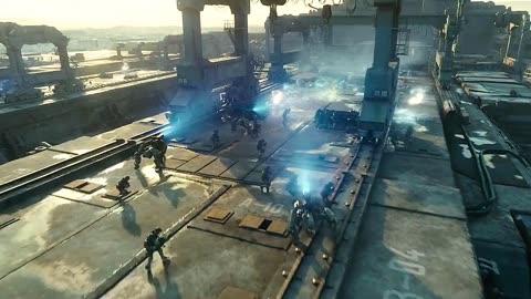 evil robot destruction