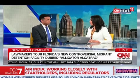 LIVE | Florida “Alligator Alcatraz” , ICE Tour Sparks Heated Debate | ICE Raids | ICE Protest | N18G