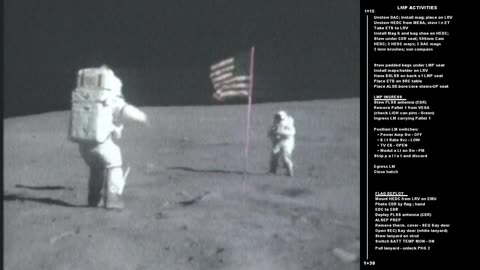 Trailer for MES Livestream 126: Highlights from Apollo 16 Moon Landing (Day 6 Moon Walk 1)