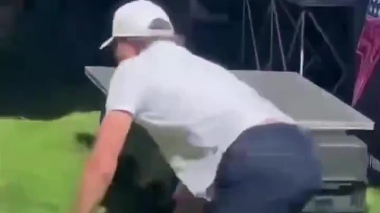 Watch The Brown Shirt Man Apparently Shoot Charlie With A Modern High Tech Palm Pistol