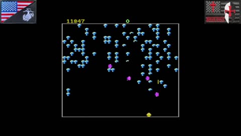 Centipede (Atari 7800 - 1986) [NA Version]