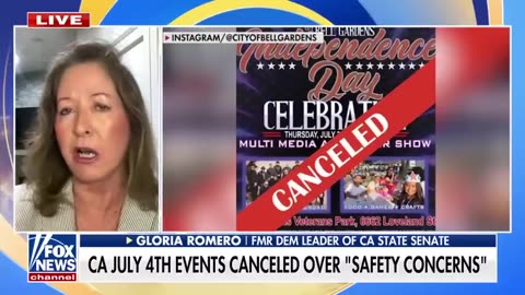 California CANCELS July 4 events after ICE raids: 'They're canceling patriotism'
