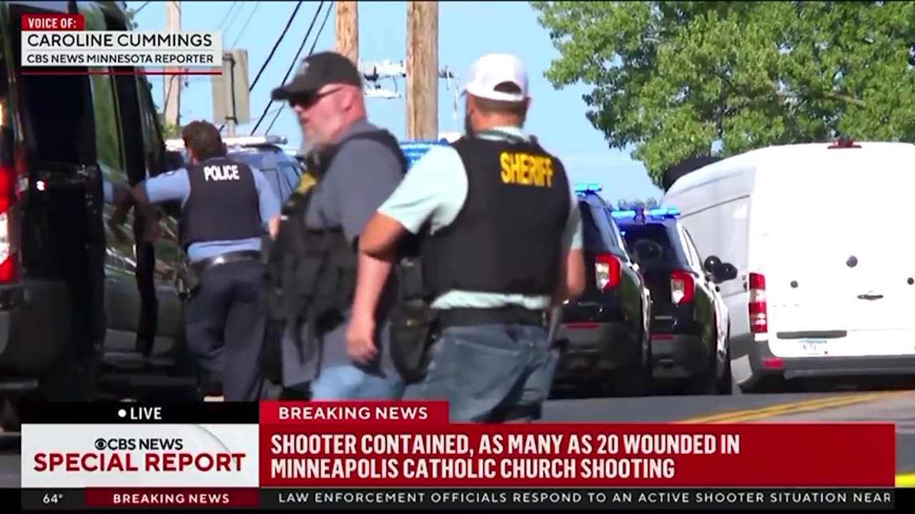 “As many as 20” victims in Minneapolis K-8 Catholic School Shooting