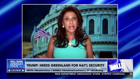 AMERICA “NEEDS GREENLAND”