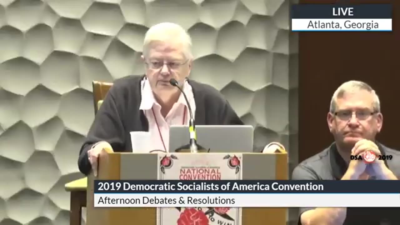 Dem Socialists Meeting Cringe
