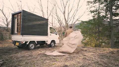 Spring car camping