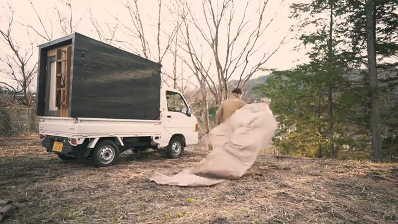 Spring car camping
