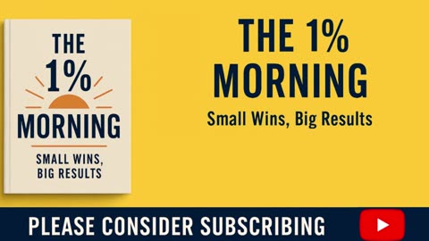 The One Percent (1%) Morning - Small Wins, Big Results