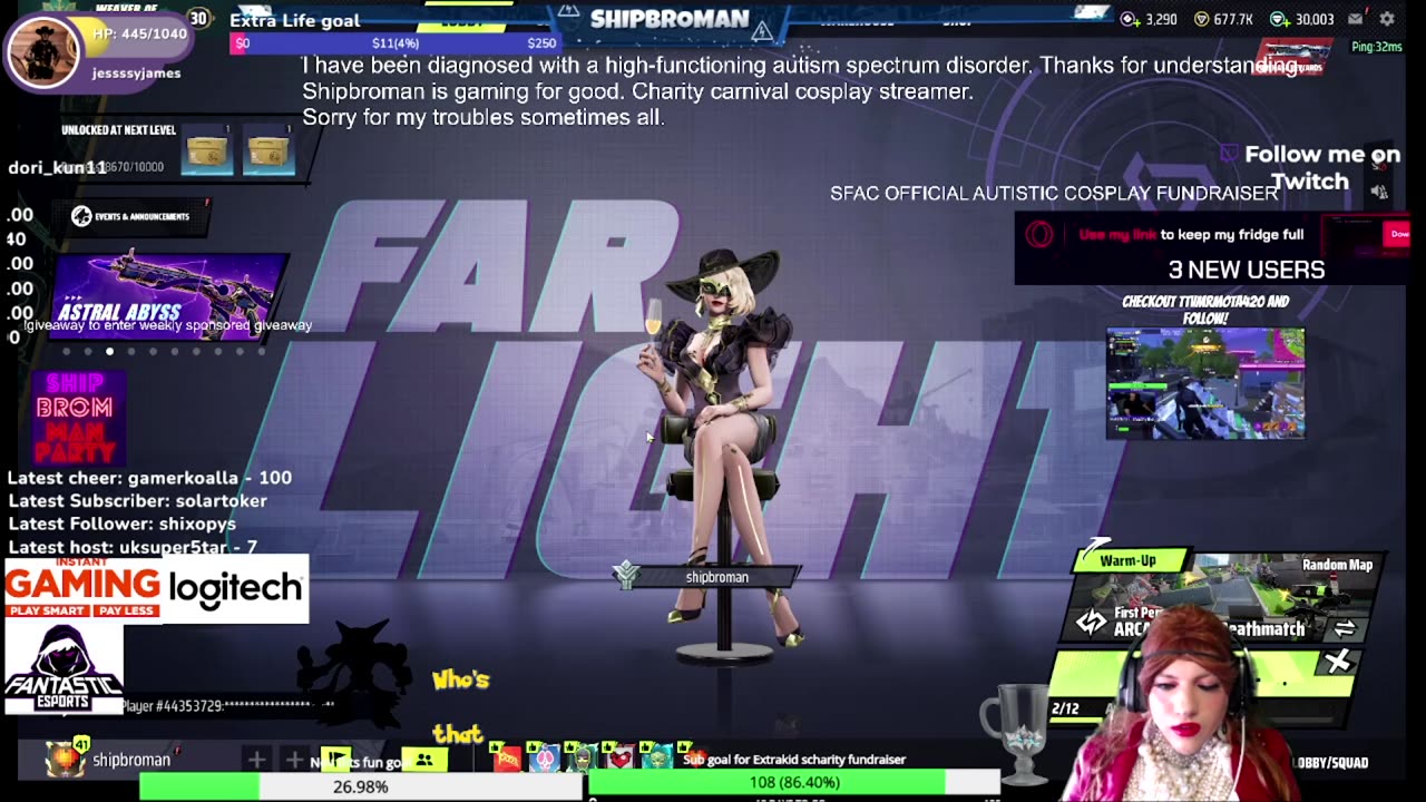 ENG/CRO Extralife 4 kids charity streams.