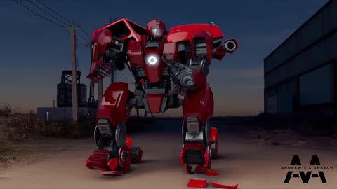 Viral Mahindra Thar Suv to Robot transformer #mahindra #thar #suv #car #robot #ai #aivideo