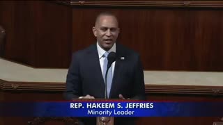 Rep. Hakeem Jeffries claims that the CENSURE of Stacey Plaskett is just an attempt to “Distract t”