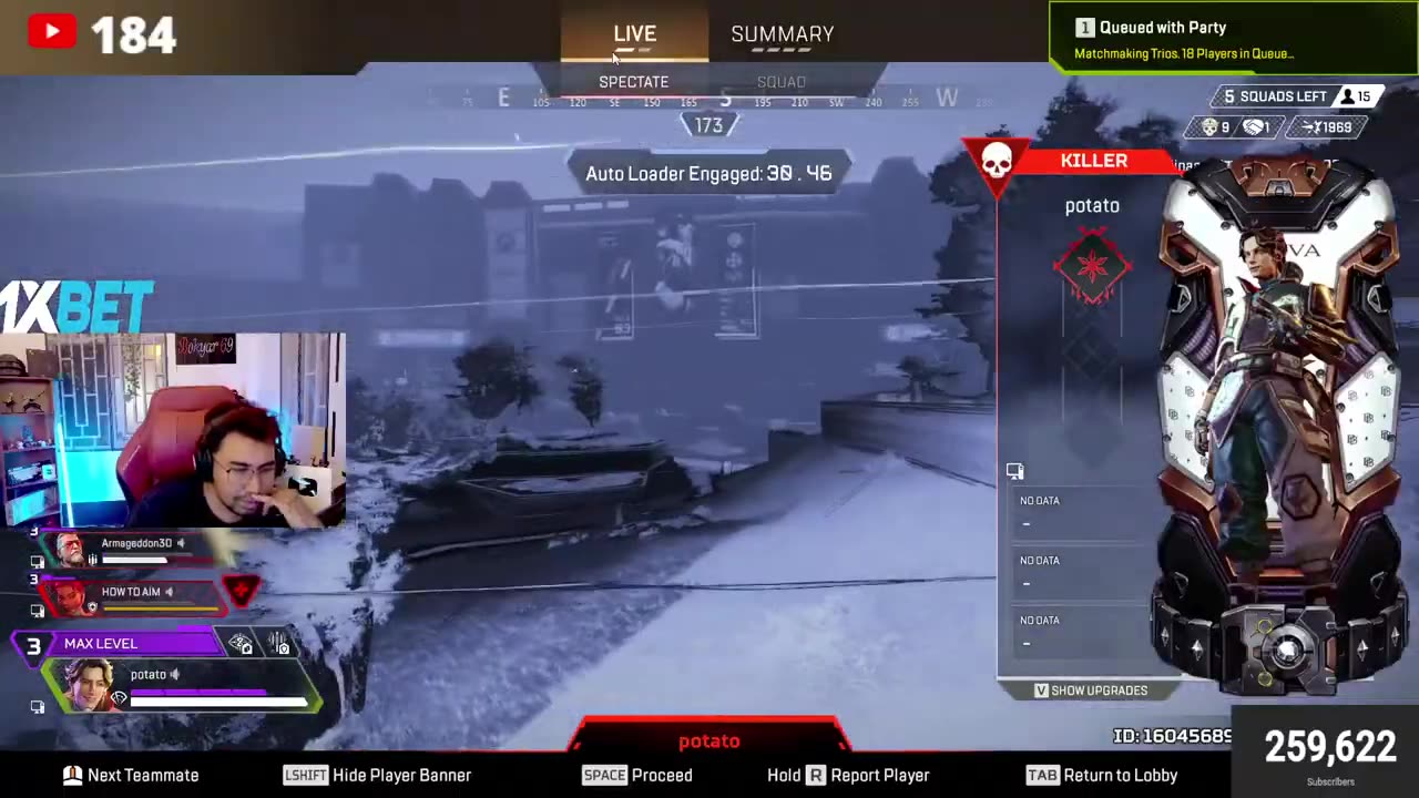 UpDown(New Game) 259k Blue Mark Streamer !!