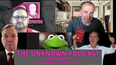 NED LAMONT UNDER PRESSURE: BOYNE DROPS BOMBSHELLS ON THE UNKNOWN PODCAST